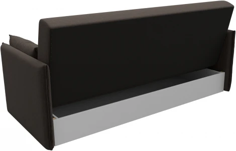 Диван-книжка Лига-018 (Коричневый/Рогожка) Лига Диванов арт.124985