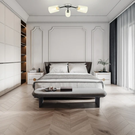 Потолочная люстра Arte Milano Napoli-326207 326207/3 CR.BK (220V)