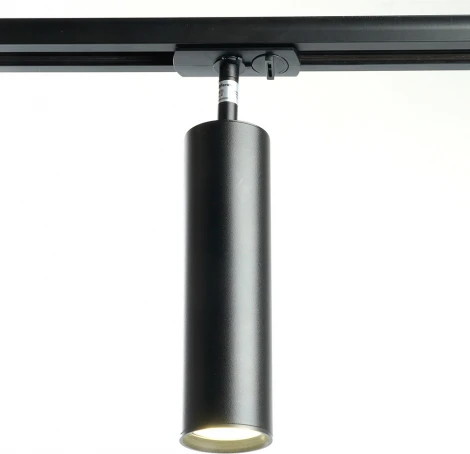 Светильник трековый однофазный Feron AL194 48541 GU10, черный (220V, круглые)