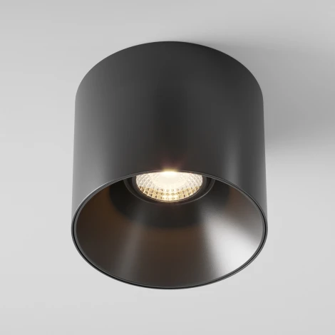 Потолочный светильник Alfa LED 3000K 1x25Вт 60° Maytoni Technical C064CL-01-25W3K-RD-B (220V, круглые)