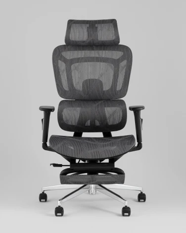 Кресло офисное TopChairs Nimbus серый УТ000041778