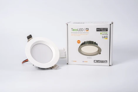 Точечный встраиваемый светодиодный светильник CDEW4 Fiberli Cdew 11130102 (220V, круглые, IP40)