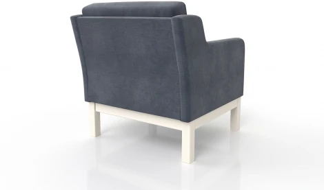 Кресло Arsko Айверс беленый дуб серый шенилл