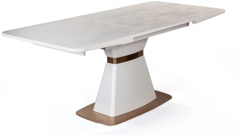 Стол Madison 150 керамика + стул Oscar капучино декор золото Top Concept 5805