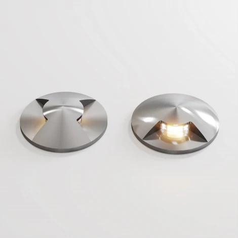 Встраиваемый светильник уличный IP65 Maytoni Flash O044DL-L1S3K (LED, 220V, круглые)