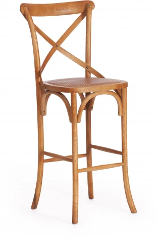 Стул CROSS BAR (mod.CE6002) дерево береза, 49.5*52.5*117, Груша (№3) Tetchair 12820