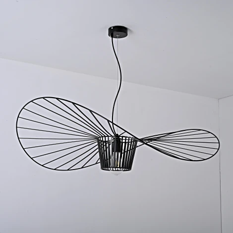 Подвесной светильник Hat D100 Black ImperiumLoft ﻿Hat01 (220V, на тросе)