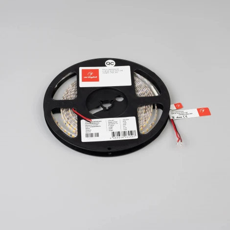 Светодиодная лента герметичная ULW-SE-A140-5mm 24V Warm3000 (10 W/m, IP65, 5m) (Arlight, CRI>90) 064338