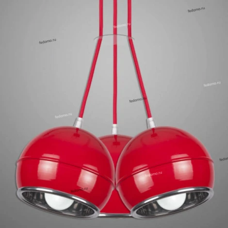 Подвесной светильник Kemar Napo NP/3/G/R