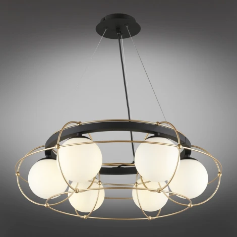 Подвесной светильник Aployt Mahot APL.317.03.06 (220V, на тросе, шарики, круглые)