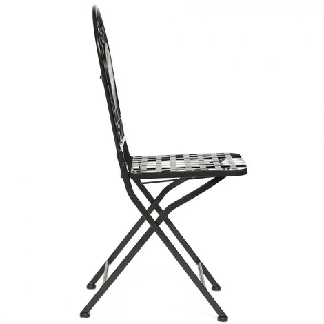 Стул Secret de Maison VICENZA (mod. PL08-1070-1-GBRN) черный/плитка "ASTRA" (металл)