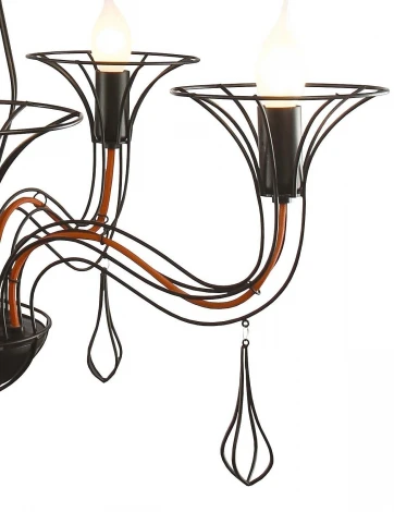 Подвесная люстра Arte Lamp Artefact A3225LM-5BK