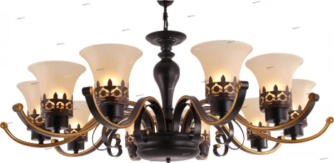 Подвесная люстра Toplight Florence TL7490D-08BL