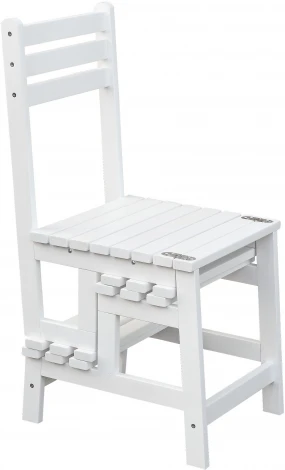 Стул-стремянка Массив снег от фабрики Mebelik