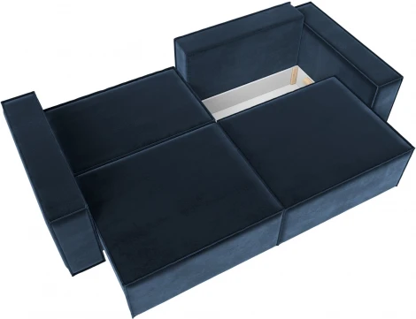 Диван прямой Куба Лига Диванов (Велюр) арт.126566