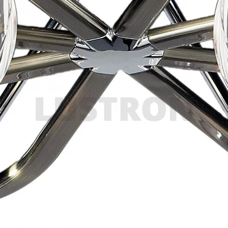 Потолочная люстра N-Light 404 404-08-13 chrome + antique brass