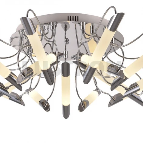 Потолочная люстра IDLamp Milada 401/15PF-LEDChrome