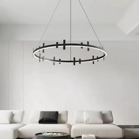 Подвесной светильник Alfa Light F3224-87 (LED, 220V, на тросе, кольцо)