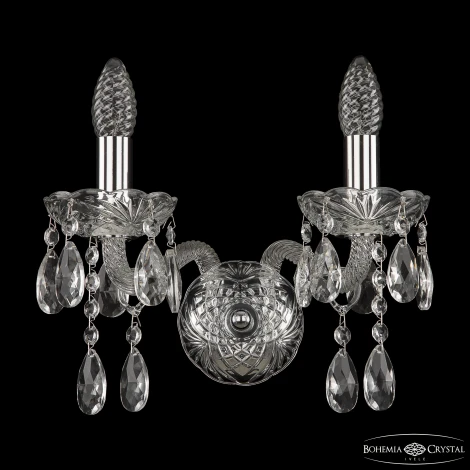 Бра Bohemia 107 107B/2/141 Ni (220V, подвески, подсвечник, свеча)