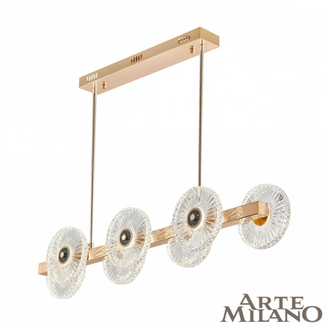 Подвесной светильник Arte Milano 3653.L850.W180.H600.LED G (220V, на тросе, цветы)