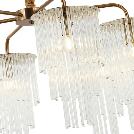 Подвесная люстра каскадная Stilfort Imposio 2132/03/06P (220V, на цепи)