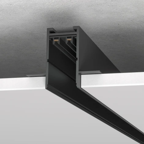 Шинопровод встраиваемый однофазный ST Luce Skyline 220 ST021.429.00H 2 метра 220V черный
