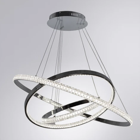 Подвесной светильник Arte Lamp Orione A2182SP-160CC (LED, 220V, пульт управления, на тросе, кольцо)