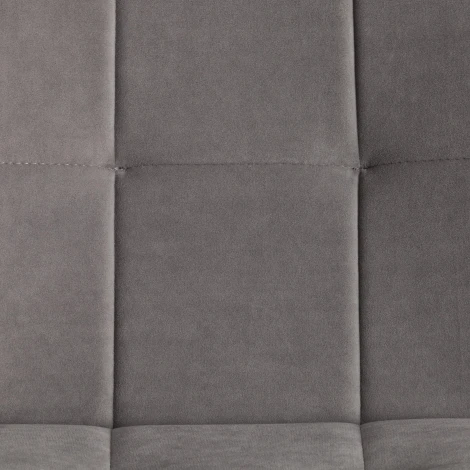 Барный стул Bari/Бари Tetchair (Металл,Велюр/Серый) арт.24905