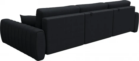 Диван угловой Лига-057 НПБ Лонг угол правый Лига Диванов (Замша) арт.129311