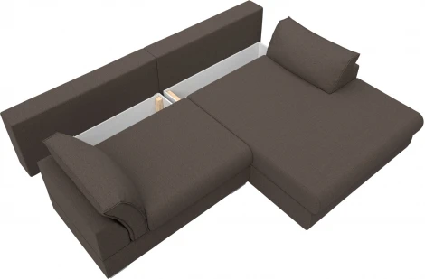 Диван угловой Пекин угол правый Лига Диванов (Рогожка) арт.122946