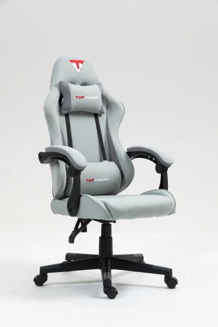 Кресло спортивное TopChairs Phantom серо-голубой арт.УТ000039475