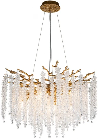 Подвесная люстра хрустальная Stilfort Eiva 2167/05/08P (220V, на тросе)