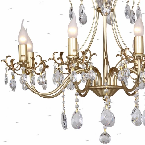 Подвесная люстра IDLamp Severiya 240/8-Oldbronze