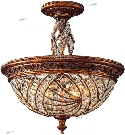 Потолочная люстра N-Light 624 6243/6 spanish bronze