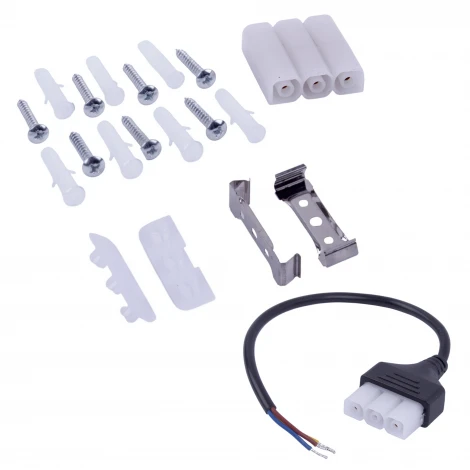 Светильник линейный светодиодный прямой 120см 6500K Uniel ULO-N10A-40W/6500K/L120 IP40 BLACK