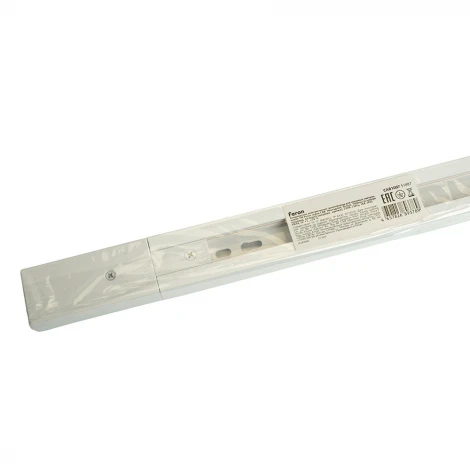Шинопровод накладной однофазный белый 1 метр 220V CAB1007 Feron 51887