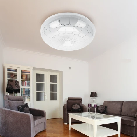 Потолочный светильник светодиодный ЭРА SPB-6-12-4K Pautina