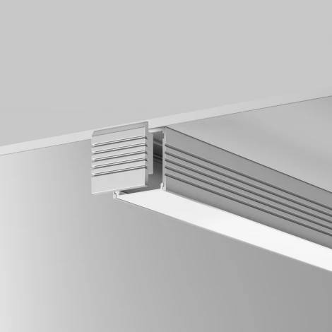 Алюминиевый профиль накладной 35x35 серебро, 2 м Maytoni Led Strip 631008