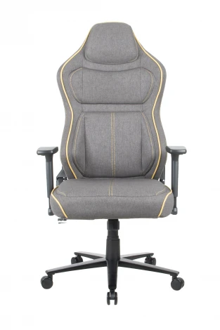 Офисное кресло Chairman CH31 темно серый с желтым кантом