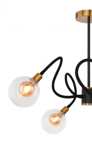 Потолочная люстра на штанге Globo Eddy 56010-4 (220V, шарики)