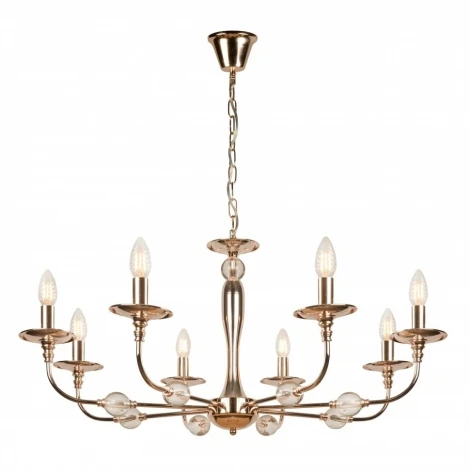 Подвесная люстра iLamp Aura 1030-8GD