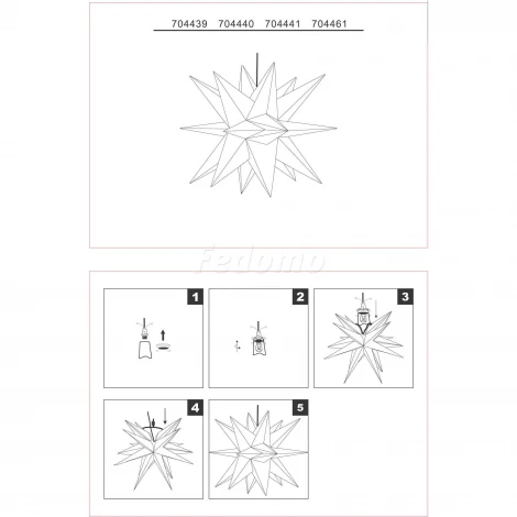 Световая фигура Markslojd Skillinge 704441