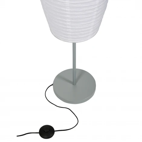 Торшер Е27, 2х60W. механический выключатель, белый Uniel UML-T410 2хE27 WHITE