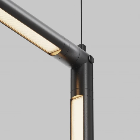 Угловой коннектор для системы Shelf без ввода питания Maytoni Accessories for system Shelf CA014CL-B (24V)