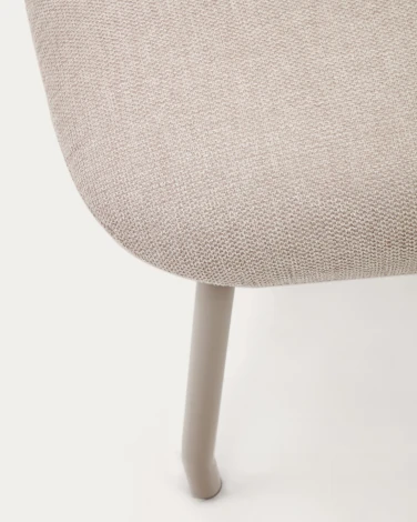 Пуфик La Forma (ex Julia Grup) Belina (Бежевый/ Фанера)