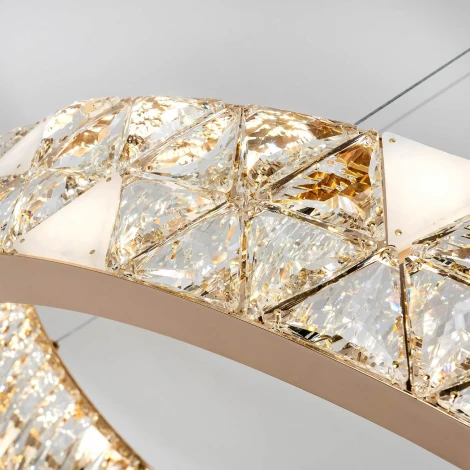 Подвесная люстра светодиодная с регулировкой цветовой температуры Modelux MODELUX ML.6982.800P GD