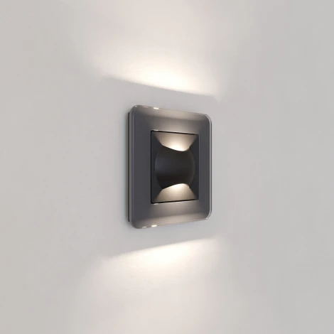 Встраиваемая LED подсветка МУН (черный матовый) Werkel W1154508 (a060197)