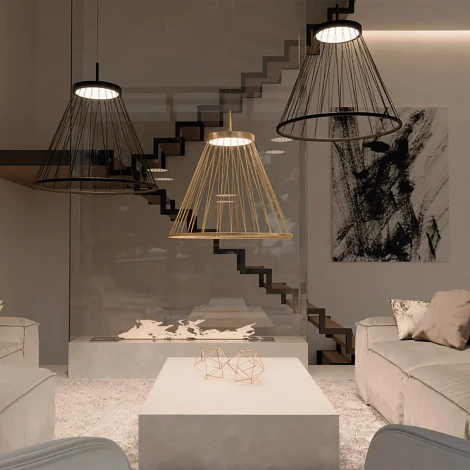 Подвесной светильник Favourite Fibra 4634-6P (LED, 220V, на проводе)