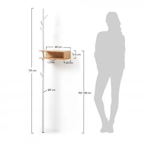 Вешалка Belgrad 175 см La Forma (ex Julia Grup) арт.052612