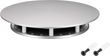 Крепление MonLIGHT-BASE-ROUND-D18-M Silver (Arlight, Металл) 046087